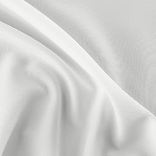 Eurofirany GARDEN Outdoor Curtain with Tab Top - 1 pc. Velcro Fastener, Sun Protection, Privacy Screen, Windproof, Waterproof Curtain for Patio, Gazebo, Pergola, Porch, W61 x L79, White - Image 8