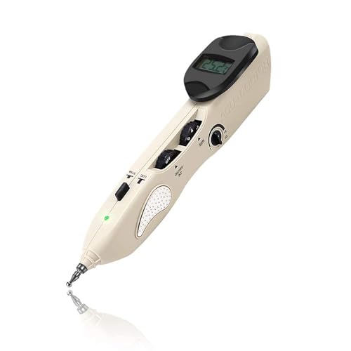 Image of Acu Doctor /Electro Skin Acupuncture Device Pen Handheld Massager Acupuncture Points Identify and Treatment Devacie Acupressure Therapy, White