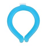 Xnferty Neck Cooling Tube Wearable Cooling Neck Wraps for Summer Heat Reusable Hands Free Lightweight Wearable Neck Cooler Wrap for Summer Hands Free Cold Pack(Blue)
