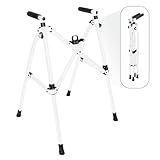 Stander Wonder Walker Lite, Lightweight Folding Mobility Aid for Adults, Seniors, and Elderly, Collapsible Travel Assistant with Rubber Feet for Support, Vivid White