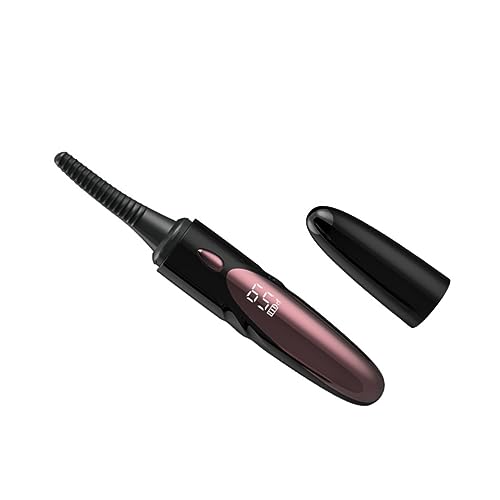 VICASKY Heated Eyelash Curler Tool with Quick Heating Rechargeable Compact Design for Travel Makeup Effortless Curling for Stunning Lashes