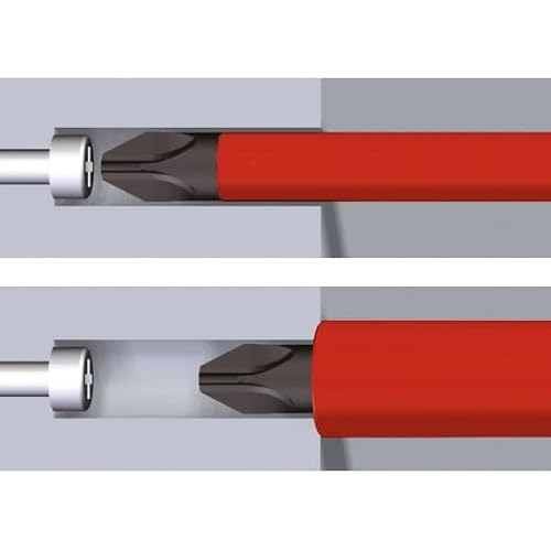 Wiha Destornillador Softfinish® Electric Slimfix Cuadrado Interior #2 X 125 Mm (35505) - 2
