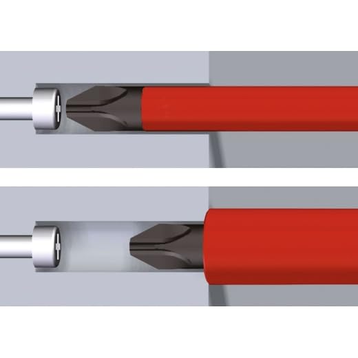 Wiha Schraubendreher SoftFinish® electric slimFix TORX® (36542) T40 x 150 mm für tiefliegende Schrauben… – Ansicht 2