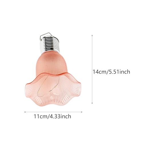 menolana Luz LED suspensa com energia solar para áreas externas, formato de saia de balé para quedas