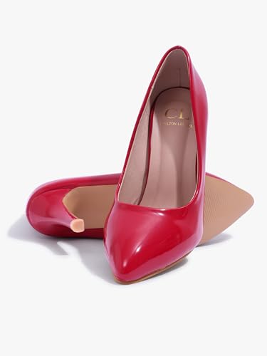Image of Carlton London Women Comfortable Cone Heel Pointed Toe Slip On Fashion Shoes for Daily use, Office use, Casual use