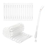 Piercing Aftercare Cotton Swabs, Disposable Saline Solution Cleaner Qtips Individually Wrapped Swabsticks Buds Bulk Outdoor Travel Size First Aid Kit for Ear Nose Skin Cleaning Wound Care (50 Pcs)
