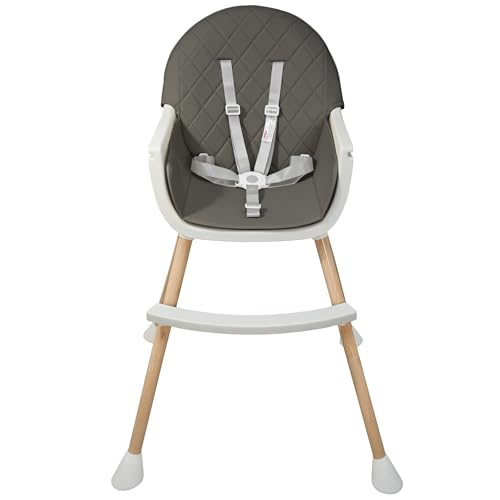 Variante de Almar Baby trona bebe gris 2 en 1 acolchada