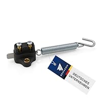 Bemacom Bremslichtschalter Traktor Zugschalter 12V Lichtschalter Motorrad Oldtimer Traktor Blinkerschalter 12 Volt Schalter Bremslicht Federschalter Universal Ersatzteile Licht Kfz