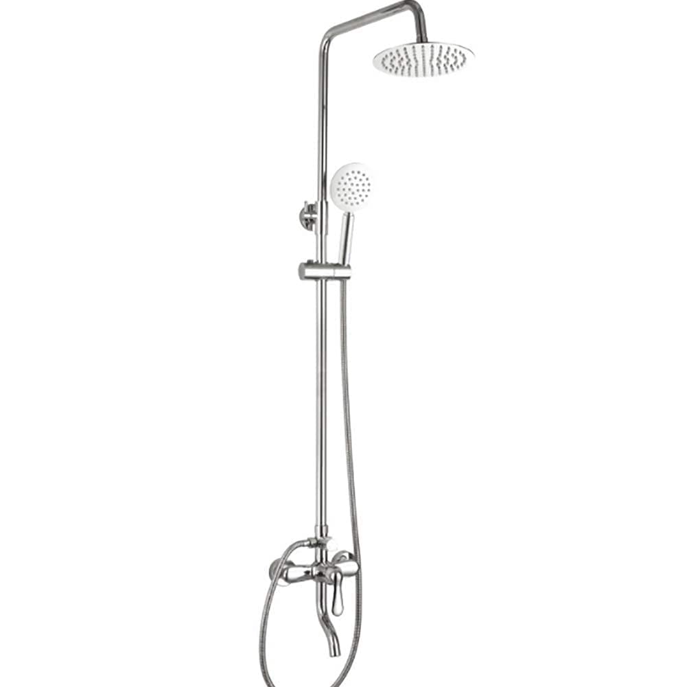 Ensemble de robinetterie pour système de douche encastré avec pommeau de douche