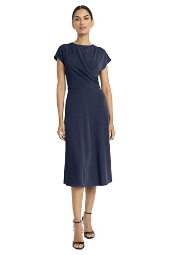 Maggy London Women's Draped Bodice Maxi Dress
