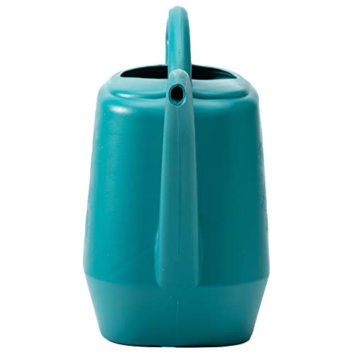 Image of Bloem Aqua Rite Watering Can: 56 Oz - Bermuda Teal - Large Capacity, Extra Long Spout, Durable Plastic, One Piece Construction, for Indoor & Outdoor Use, Gardening