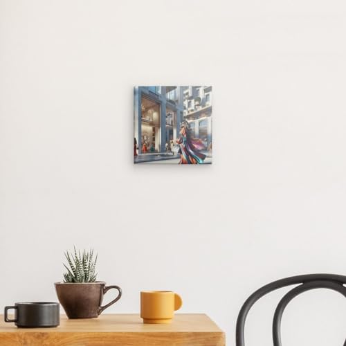 Lienzo decorativo para pared de 20x20 cm: la solución para dar vida a tus espacios pequeños