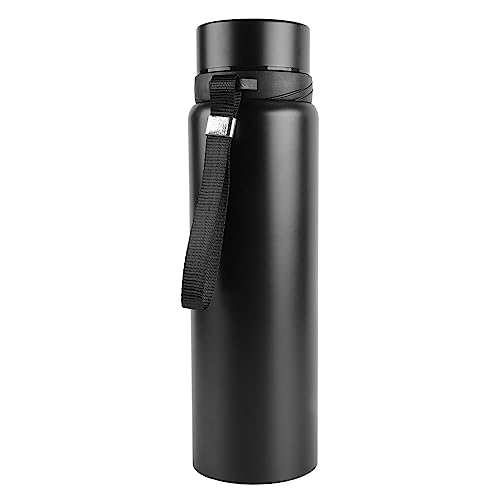 GLOGLOW Taza de Vacío Inteligente, Botella de Agua Aislada con Pantalla de Temperatura, Tapa Táctil de Acero Inoxidable de 1000ml para Gimnasio, Oficina, Viajes, Escuela