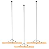 UNIX(ユニックス) 野球 グラウンド整備 トンボ 木製レーキ プレート80cm幅 3本 BX78-73