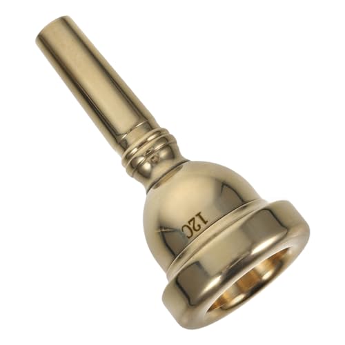 Totority Trombone Mouthpiece Metal for Trombone Trumpet Shape Music Instrument Part
