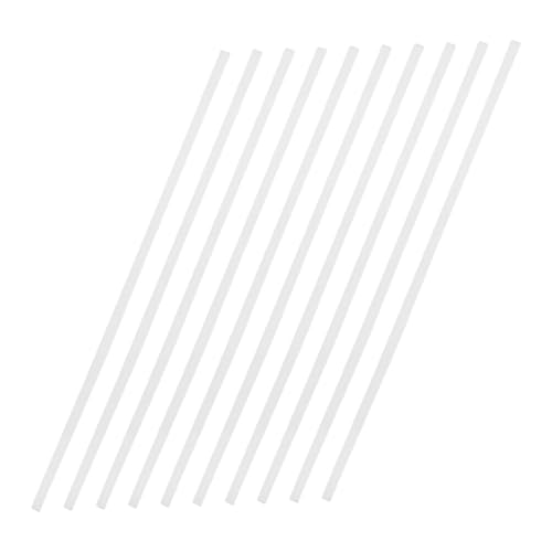 Unomor 10pcs Welding Rods Welding Sticks Welding Rod Welder Rods White Pp