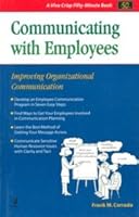 50 Minute: Communicating with Employees 8176495336 Book Cover