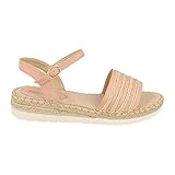 Sandalia Plana de Mujer Estilo Bohemio con Mini Cuna, Correa