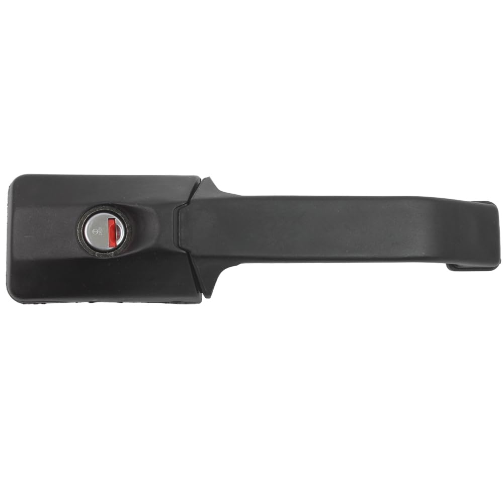 POS - Cerradura exterior para puerta de caravana o caravana, color negro