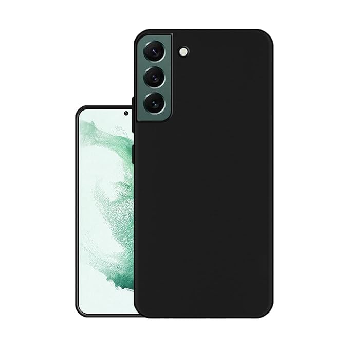 Amazon Brand - Solimo Exclusive Matte Finish Soft Back Case Cover for Samsung Galaxy S22 Plus 5G/ Samsung S22 + 5G - Black (B0CJYG6FLV) Amazon Price History, Amazon Price Tracker