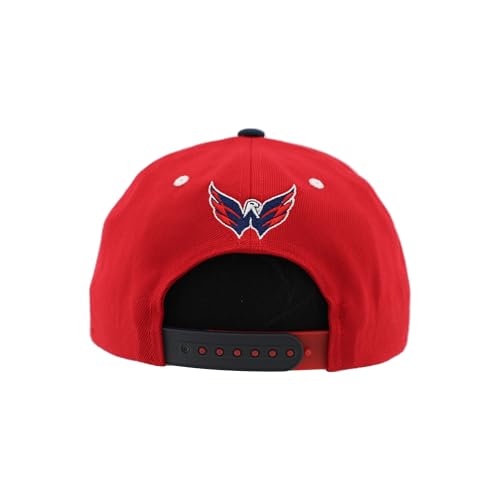 Image of ZHATS NHL Unisex-Adult NHL Officially Licensed Adjustable Snapback Hat Flat Bill Z11 Icon Two Color