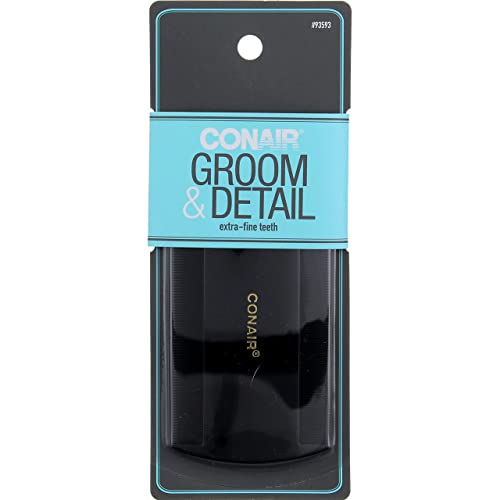 Conair Styling Essentials Extra Fine Tooth Comb 1 ea (Pack of 2)