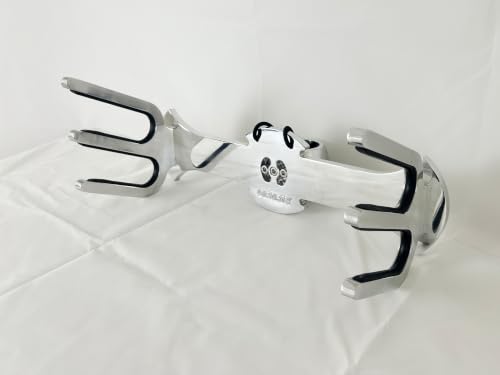 Polished Ski Rack with 2.5 Inch Clamp