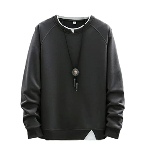 Sweat à capuche Harajuku ample gris XXL fini les vêtements inconfortables