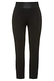 show slinky schwarz Beinstil: Bleistift Ulla Popken Damen Schmale Hose, Schwarz (Schwarz 72551310), 52