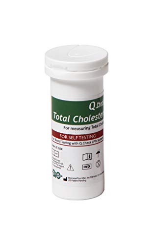 Bio Q.check Lpts Total Cholesterol Test Strips, 5 Counts, Used With Q.check Lpts Meter Only (Sold Separately) #TOP2