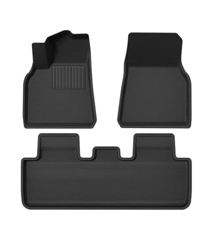 Tapis de sol auto Tesla Model Y pour trajets en famille et météo pluvieuse