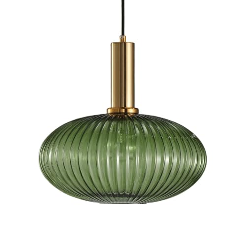 Lampe à suspension en verre style nordique pour salon chaleureux