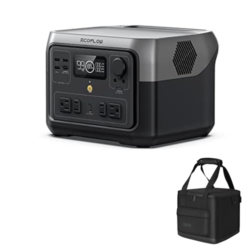 Amazon.co.jp: EcoFlow ポータブル電源 RIVER 2 Max +専用バッグ 2点