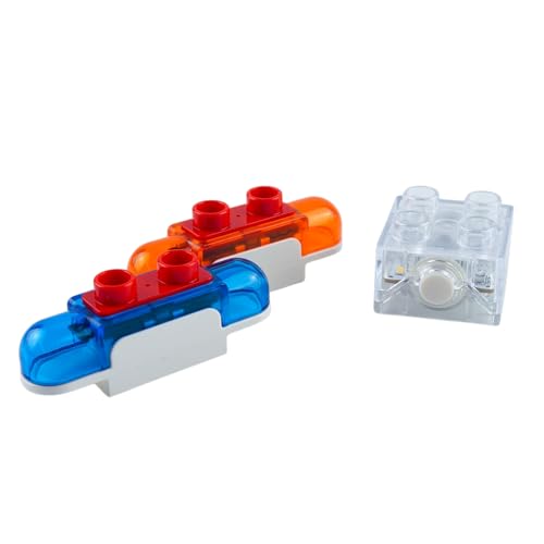 Lego® DUPLO® Blinklichter Set – 3 Stück – Polizei, Baustelle &...