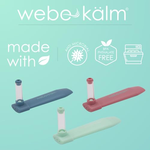 Product Title: webe kälm: Sensory tool for calming with slow exhalation, visual focus, and auditory regulation. Supports mindfulness, stress relief, bedtime, and anxiety. (Pink) - Image 5