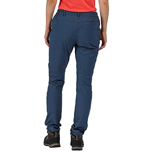 Regatta Womens/Ladies Highton Stretch Hiking Trousers (12 Us L) (Dark Denim) #TOP1