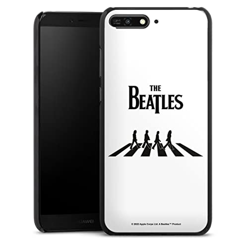 DeinDesign Coque Compatible avec Huawei Y6 2018 Étui Housse The Beatles Abbey Road Musique - Les Beatles, Paul McCartney, John Lennon, RIngo Starr, George Harrison DeinDesign Coque Compatible avec Huawei Y6 2018 Étui Housse The Beatles Abbey Road Musique