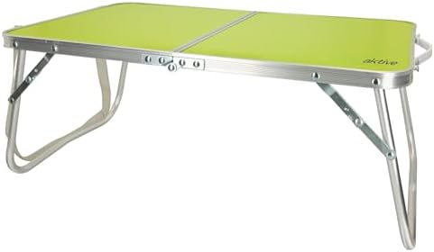 AKTIVE Mesa playa plegable, Mesa baja playa, 60x40x25 cm, color v...