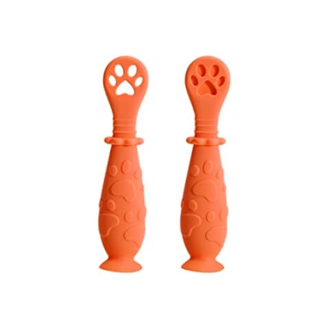 Tomedeks 2 Cucharas De Silicona Para Bebés Cover