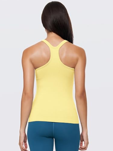 Image of sphinx cat Yoga Racerback Tank Top for Women with Built in Bra,Women's Padded Sports Bra Fitness Workout Running Shirts