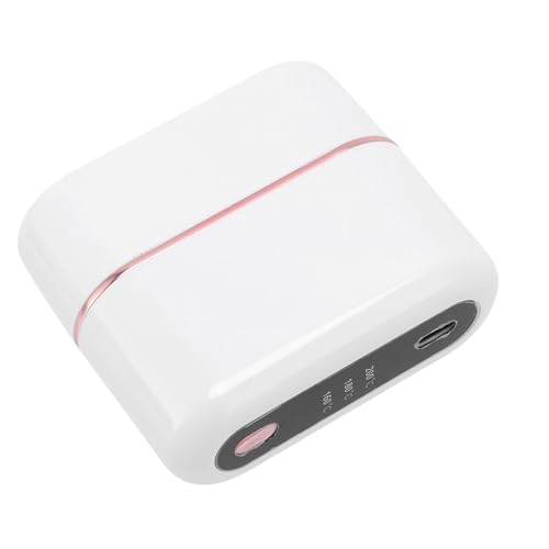 Brrnoo Mini Cepillo de Alisador de Cabello Inalámbrico con Tecnología de Iones Negativos, Peine de Alisado con Calefacción Portátil para Viajes y Estilo Rápido