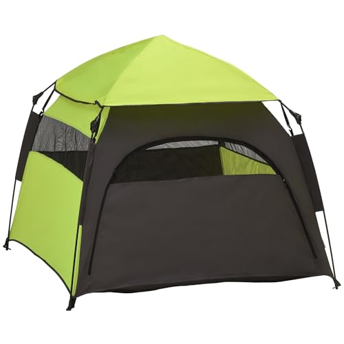 LMJITDS Extra Large Dog Camping Tent Portable Features Carry...
