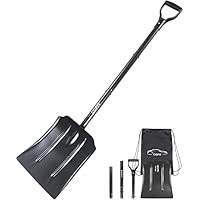 Amazon.co.jp: COFIT 最長120cm スノーシャベル 大きなシャベルヘッド