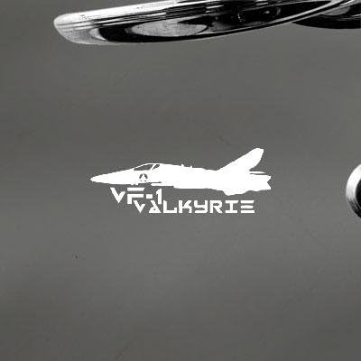 Die Cut Wall Art Auto Decor Bike Robotech Vf 1 Valkyrie Anime White Macbook Window Helmet Decoration Art Adhesive Vinyl Home Decor Wall Car Laptop Sticker Decal Car Notebook