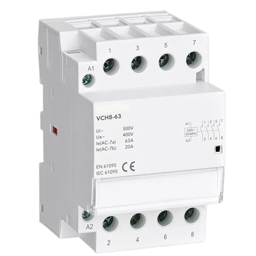 Contacteur modulaire 63A pour optimiser le chauffage et le chauffe-eau sur rail DIN