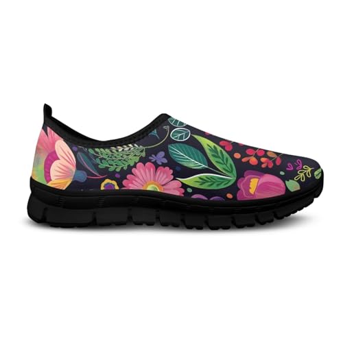 Image of Women's Loafers Slip On Slip Shoe Casual Walking Shoes Non Slip Work Shoes Mesh Athletic Sneakers