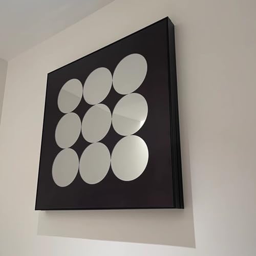 Couvercle de boîtier de disjoncteur haut de gamme 40x40 cm avec miroir décoratif carré