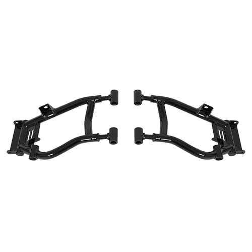 ALMULOO 1.5" High Clearance Rear Upper & Lower A-Arms Compatible with 2009-2014 Polaris RZR S 800 RZR 4 800, Adjustable Control Arm Kit, Powder Coated Steel, Black by ALMULOO - Used condition - Image 8