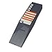 WeiLaiKeQi Time Card Holder Time Card Rack Display Retractable Easy Installation Multifunctional Time Cards Rack Holder with 10-Pocket