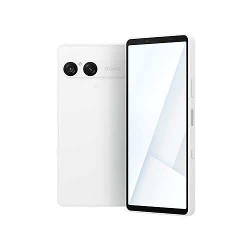 Sony Xperia 10 VII - 6,1" 19,5:9 OLED mit 120 Hz, Lange Akkulaufzeit - 5.000 mAh Akku, DREI Brennweiten, 3,5mm Audio, Android 15, IP65/68, Dual SIM hybrid, weiß